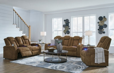 Wolfridge Power Reclining Sofa, Loveseat and Recliner