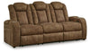 Wolfridge Power Reclining Sofa and Loveseat