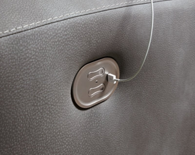 Seccional reclinable eléctrico DuraPella de 6 piezas de última generación