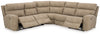 Next-Gen DuraPella 5-Piece Power Reclining Sectional