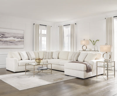Seccional Chessington de 4 piezas con chaise longue