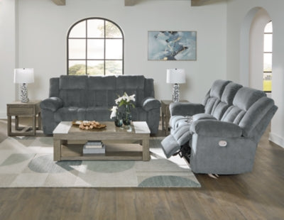 Sofá y loveseat reclinables eléctricos Tip-Off
