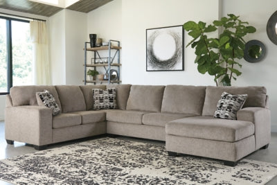 Seccional de 3 piezas con chaise longue Ballinasloe