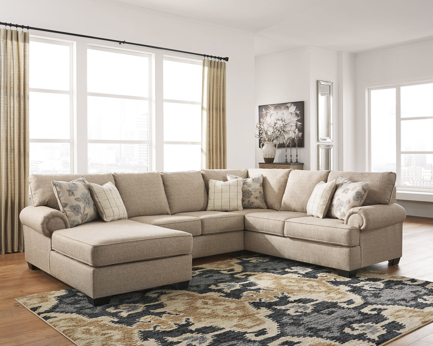 Baceno 3-Piece Sectional with Chaise