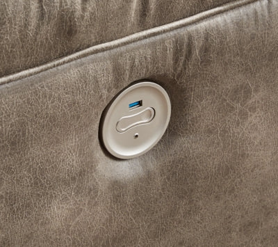 Seccional reclinable eléctrico de 3 piezas Ravenel