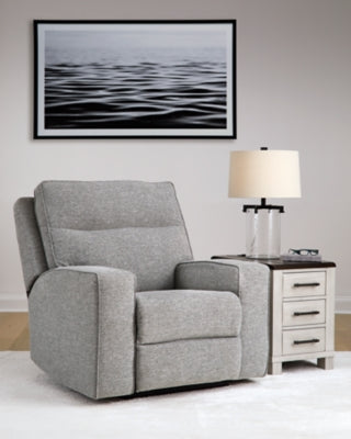 Sofá reclinable eléctrico, loveseat y sillón reclinable Biscoe