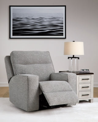 Sofá reclinable eléctrico, loveseat y sillón reclinable Biscoe