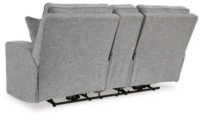 Sofá y loveseat reclinables eléctricos Biscoe