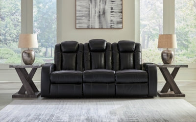 Caveman Den Power Reclining Sofa and Loveseat