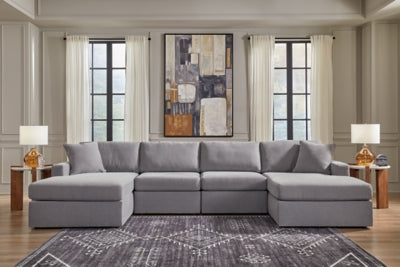 Seccional Modmax de 4 piezas con chaise longue