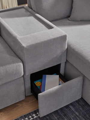 Seccional Modmax de 4 piezas con chaise longue