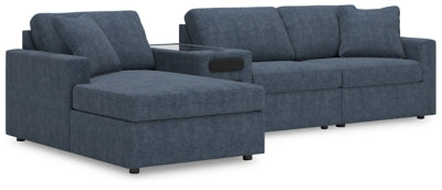 Seccional Modmax de 4 piezas con chaise longue
