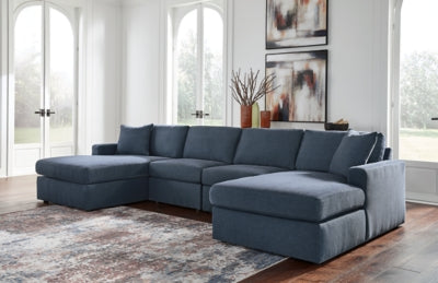 Seccional Modmax de 4 piezas con chaise longue