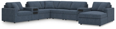 Seccional Modmax de 8 piezas con sistema de audio y chaise longue
