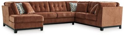 Seccional de 3 piezas con chaise longue Laylabrook