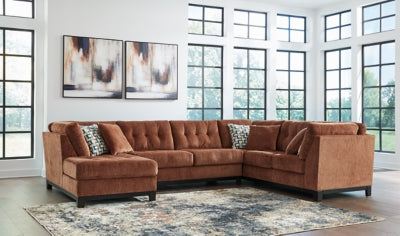 Seccional de 3 piezas con chaise longue Laylabrook