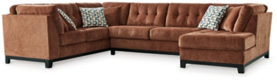 Seccional de 3 piezas con chaise longue Laylabrook