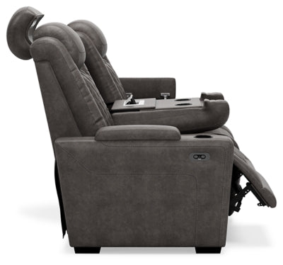 Sofá reclinable eléctrico, loveseat y sillón reclinable HyllMont