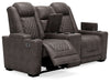 HyllMont Power Reclining Loveseat and Power Recliner