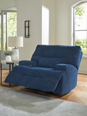 Sillón reclinable eléctrico extragrande Acklen Place