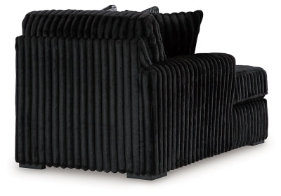 Midnight-Madness 3-Piece Sectional with Chaise