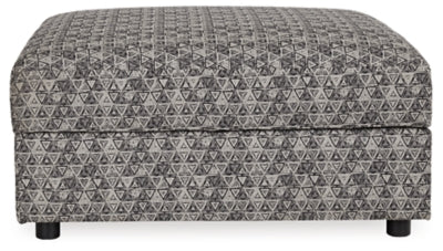 Otomana Kellway con almacenamiento