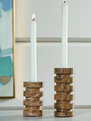 Juego de candelabros Emsleyfield (juego de 2)