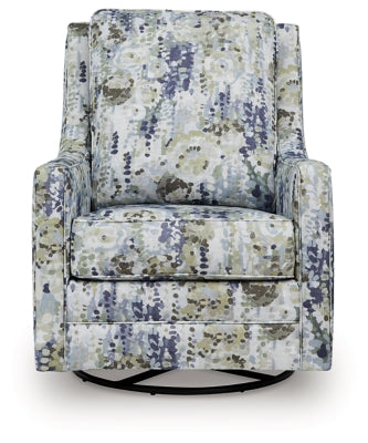 Sillón giratorio con acento deslizante Dustinford