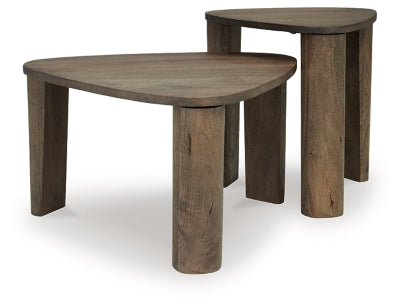 Mesa de centro decorativa Reidport (juego de 2)