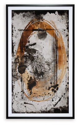 Arte de pared con hendiduras