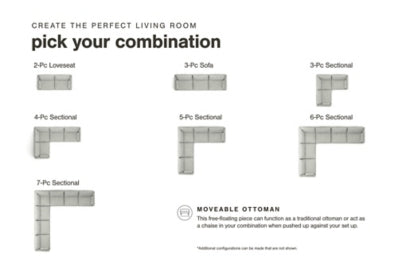 Regent Park 6-Piece Sectional