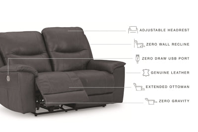 Dearview Power Reclining Loveseat