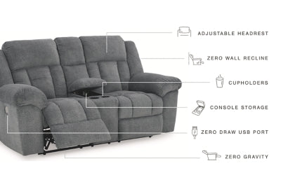 Tip-Off Power Reclining Loveseat