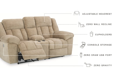 Tip-Off Power Reclining Loveseat