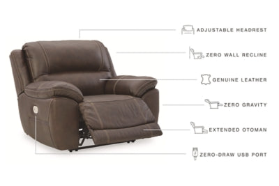 Sillón reclinable eléctrico Dunleith