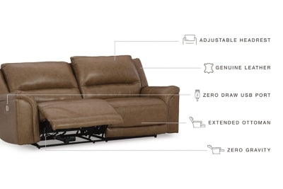 Sofá reclinable eléctrico Trasimeno