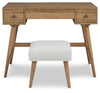 Thadamere Vanity with Stool