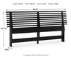 Danziar King Slat Headboard