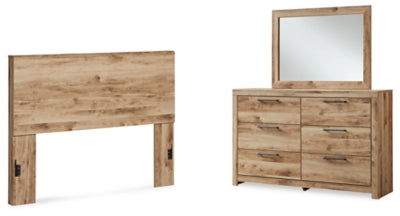 Cabecera, tocador y espejo Hyanna Queen