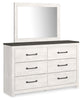 Gerridan Full Panel Bed, Dresser, Mirror, Chest and Nightstand
