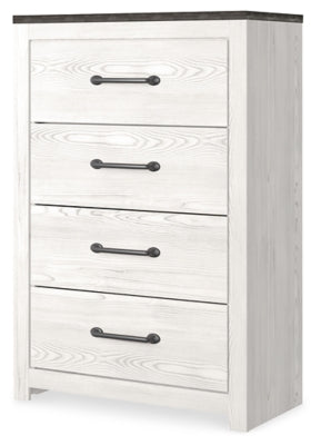 Gerridan Full Panel Bed, Dresser, Mirror, Chest and Nightstand
