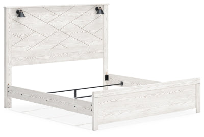 Gerridan King Panel Bed, Dresser, Mirror and 2 Nightstands