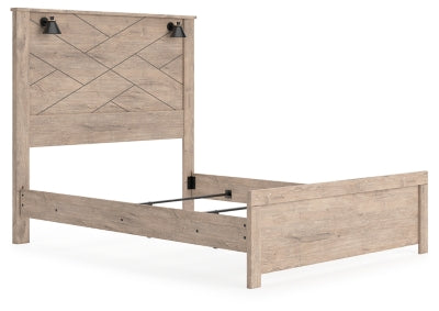 Cama Senniberg Queen con paneles