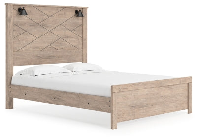 Cama Senniberg Queen con paneles