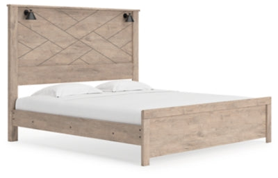 Cama Senniberg King con paneles