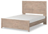 Cama Senniberg Queen con paneles