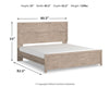 Cama Senniberg King con paneles