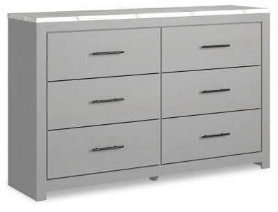 Cottonburg Full Panel Bed, Dresser and Nightstand
