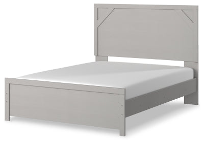 Cama Queen con paneles Cottonburg
