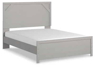 Cama Queen con paneles Cottonburg